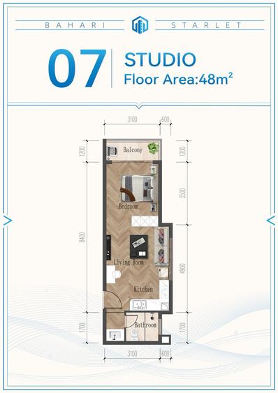 Studio Apartment with Swimming Pool in Kileleshwa - Ansicht 2