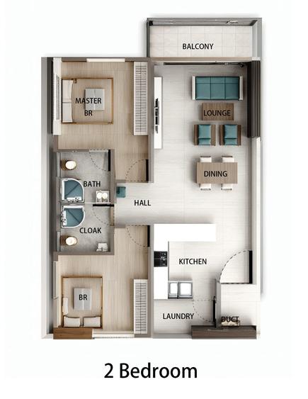 2 Bed Apartment with Swimming Pool in Riara Road - Widok 3