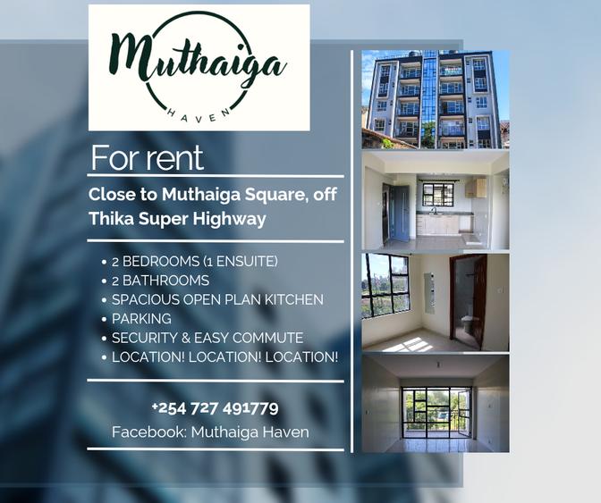 2 Bed Apartment with En Suite at Close To Muthaiga Square 2 Bed Apartment with En Suite at Close To Muthaiga Square
