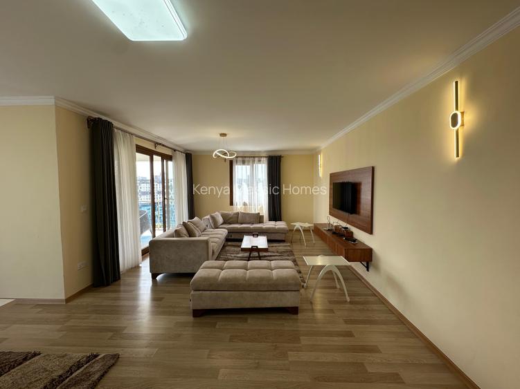 Furnished 3 Bed Apartment with En Suite in Kileleshwa