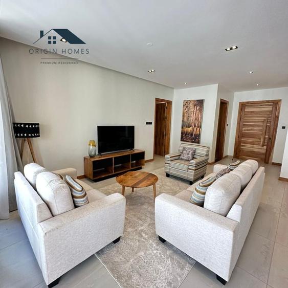 furnished 3 bed apartment with en suite at peponi road