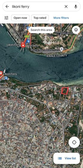 1.5 ac Land in Likoni