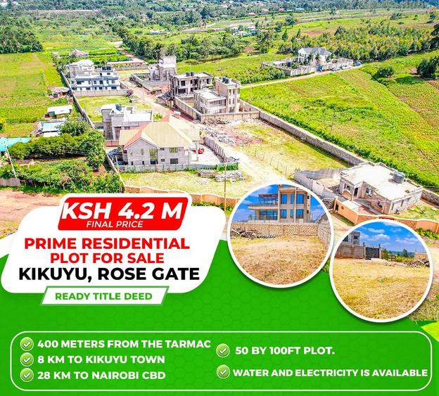 500 m² Residential Land at Rosegate 2A Estate 500 m² Residential Land at Rosegate 2A Estate