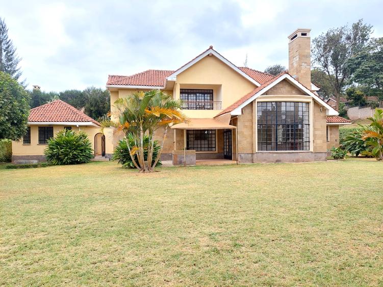 4 bed house with en suite at karen dagoretti road