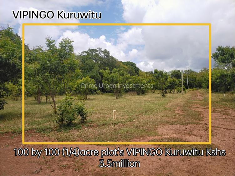 Land in Vipingo