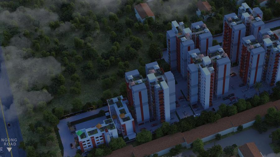 1 Bed Apartment with Swimming Pool at Ngong Rd - Vista 4