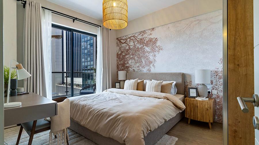 furnished 1 bed apartment with en suite at westlands road