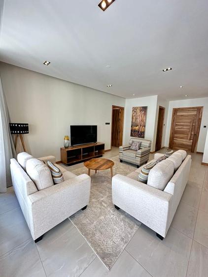 furnished 3 bed apartment with en suite at peponi road