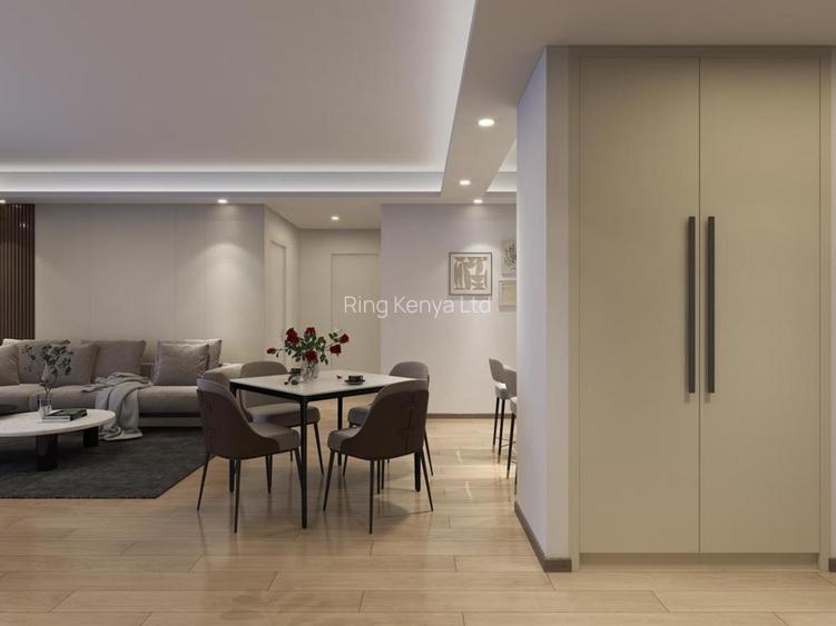 1 Bed Apartment with En Suite at Kilimani