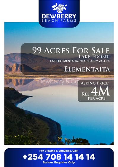 Land at Lake Elementaita