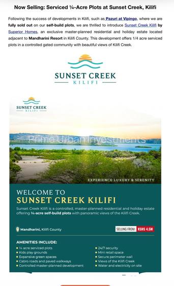 10,890 ft² Land in Kilifi