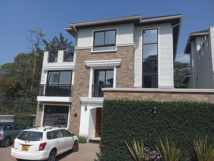 5 Bed Townhouse with En Suite at Peponi Road Spring Valley Estate