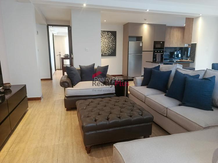 Furnished 2 Bed Apartment with En Suite in Kilimani