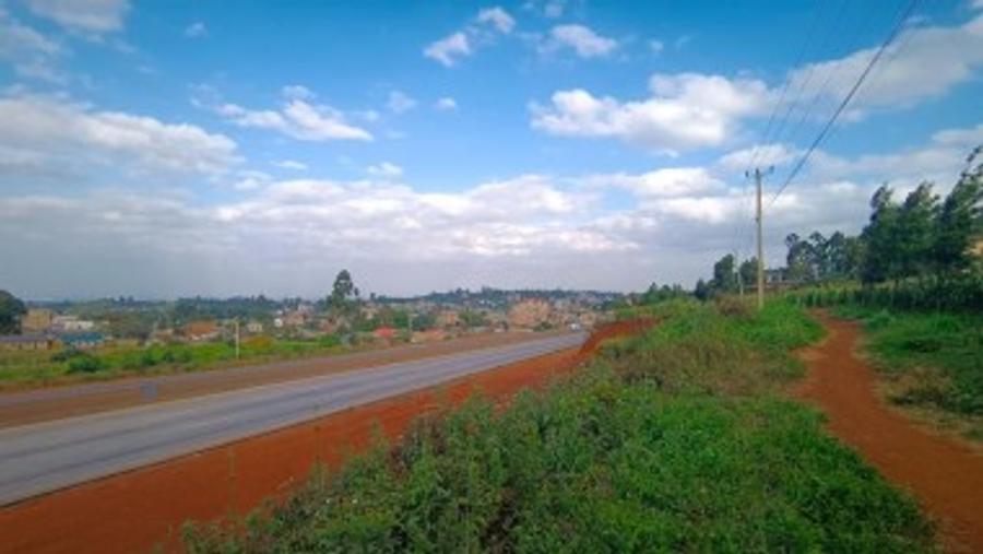 0.25 ac Commercial Land at Nairobi-Nakuru Highway At Kiambaa