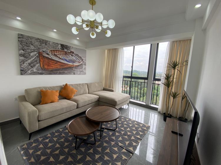 furnished 1 bed apartment with en suite in riverside