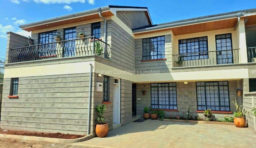 4 Bed Townhouse with En Suite at Syokimau Mwananchi Road