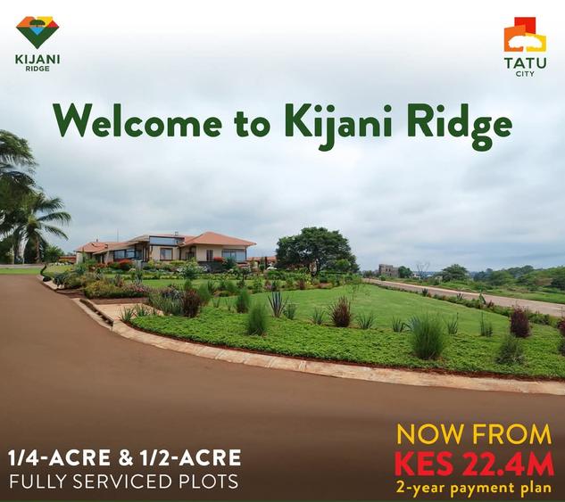 1,000 m² Residential Land at Kijani Ridge Estate