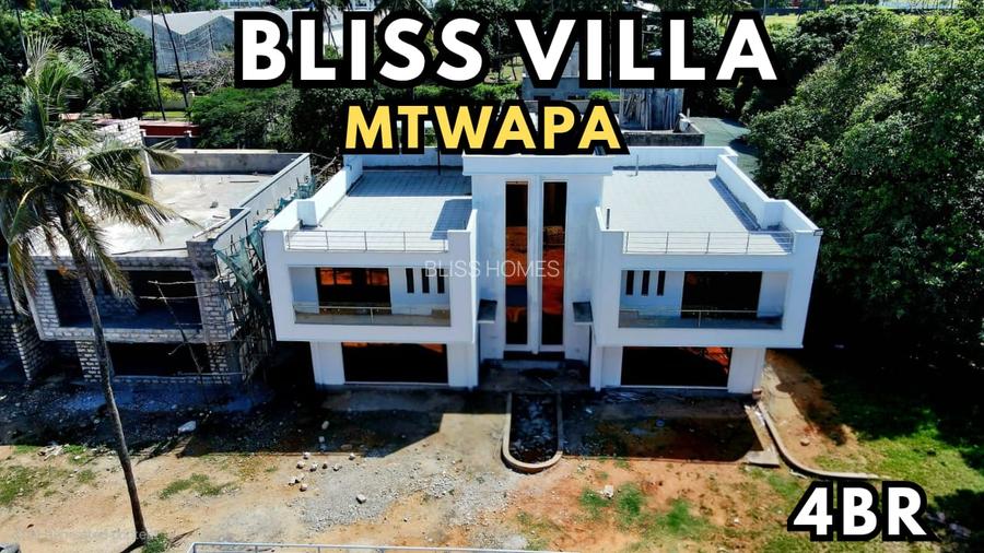 4 Bed Villa with Swimming Pool at Mtwapa