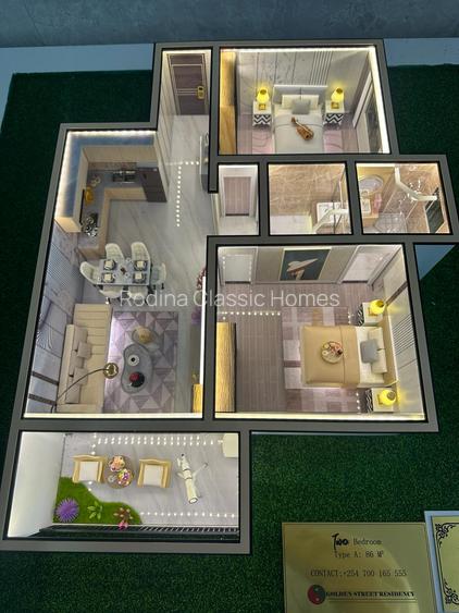 3 Bed Apartment with En Suite in Kileleshwa