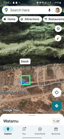 4,046.86 m² Land in Watamu