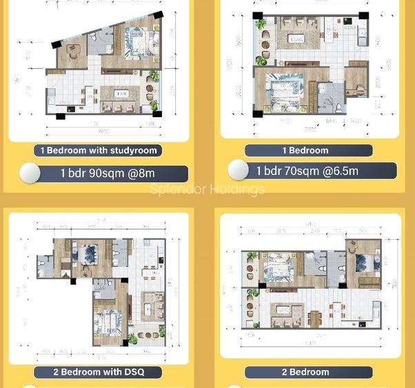 1 Bed Apartment with Swimming Pool in Riverside