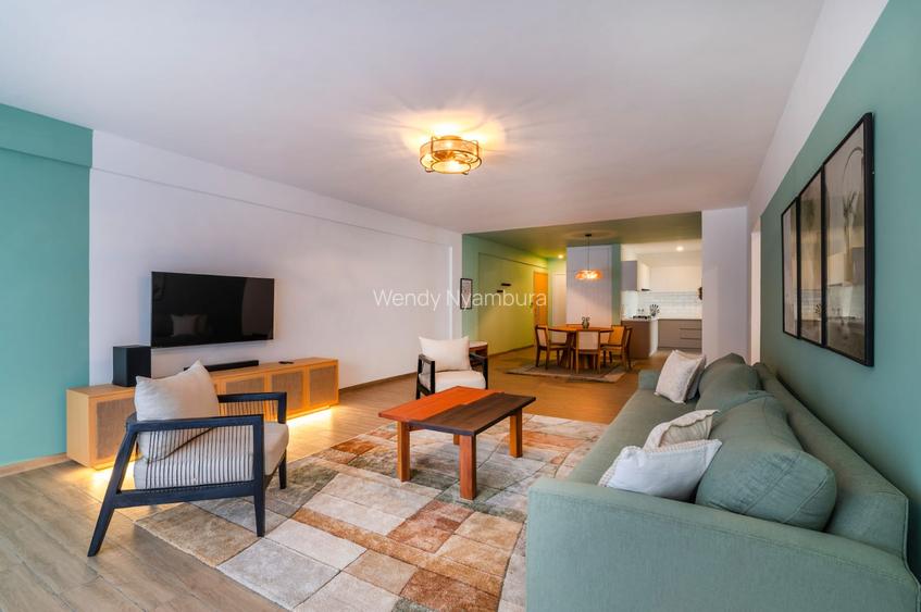 Serviced 3 Bed Apartment with En Suite in Kileleshwa