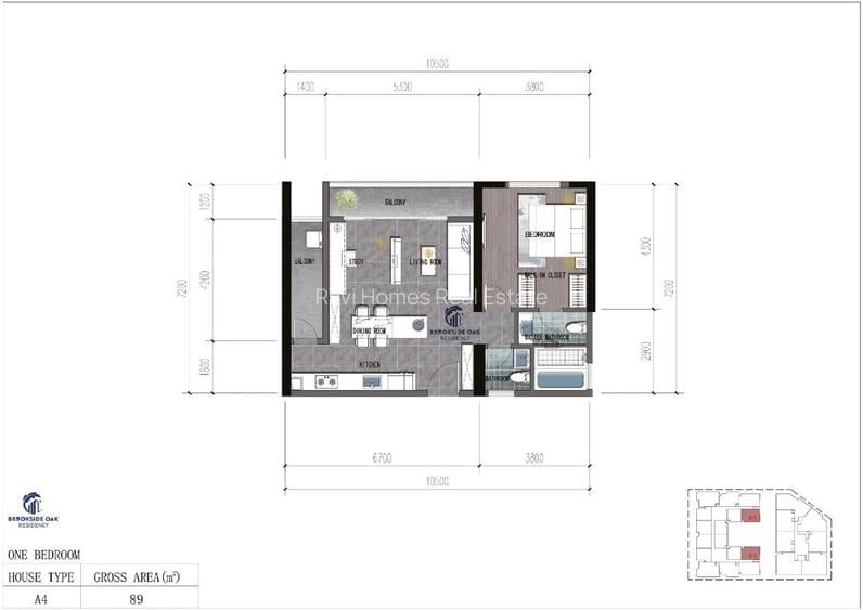 1 Bed Apartment with Swimming Pool in Kileleshwa