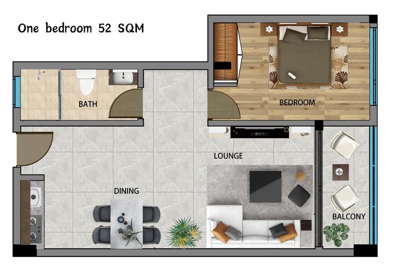 1 Bed Apartment with Swimming Pool at Mombasa Road - Ansicht 4