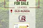 Land in Runda - 1