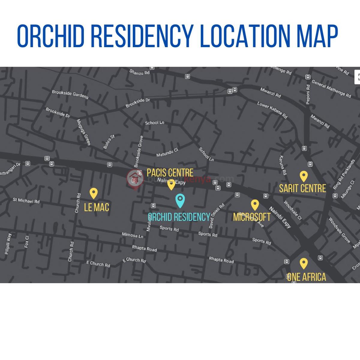 LOCATION MAP ORCHID