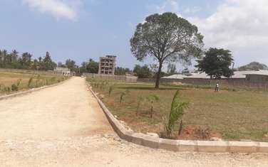 Land for sale in Mtwapa