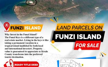 Land at Funzi Island