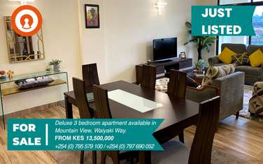 3 Bed Apartment with En Suite in Mountain View