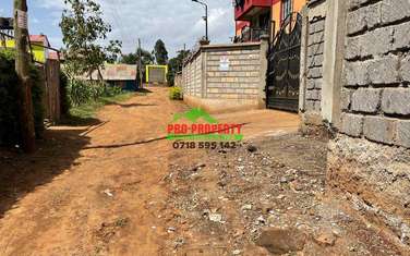 0.05 ha commercial land for sale in Kikuyu Town