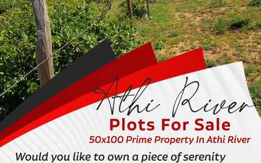 3,238 m² Residential Land in Athi River