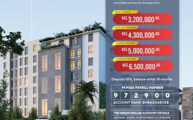 Serviced Studio Apartment with En Suite at Northern Bypass