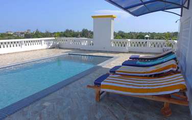 2 Bed Apartment with Swimming Pool at Diani Complex