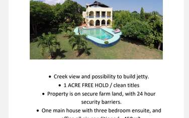 5 Bed Villa with En Suite in Mtwapa