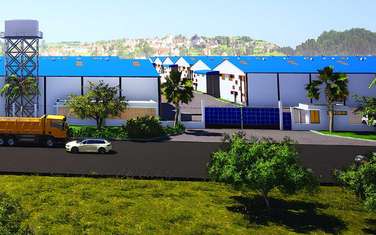 6,500 ft² Warehouse with Parking at Mtwapa