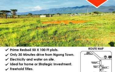 5000 ft² land for sale in Ngong