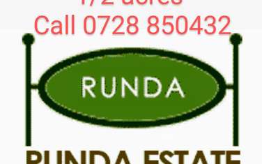 0.5 ac Land at Runda