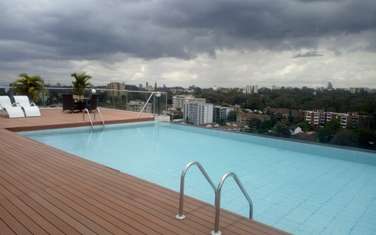 Serviced 2 Bed Apartment with Swimming Pool in Rhapta Road