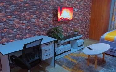 Serviced Studio Apartment with Backup Generator in Runda