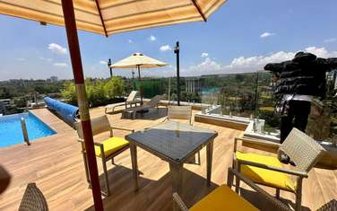 Serviced 3 Bed Apartment with Swimming Pool at Wes