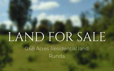  2752 m² residential land for sale in Runda