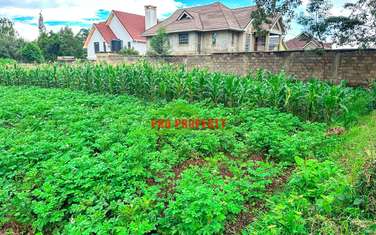 0.1 ha Residential Land at Muguga