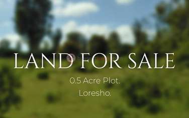 0.5 ac land for sale in Loresho
