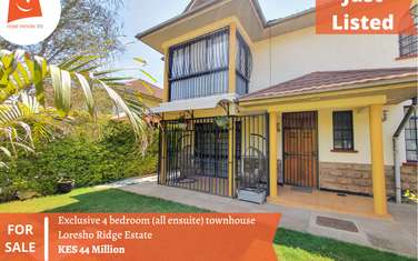 4 bedroom townhouse for sale in Loresho