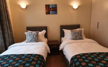 Serviced 2 Bed Apartment with Aircon in General Mathenge