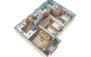 2 Bed Apartment with Swimming Pool in Vipingo